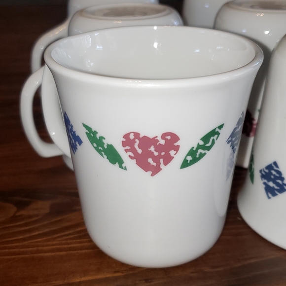 Vintage Corning Quilt Patchwork Mugs - Picture 10 of 10